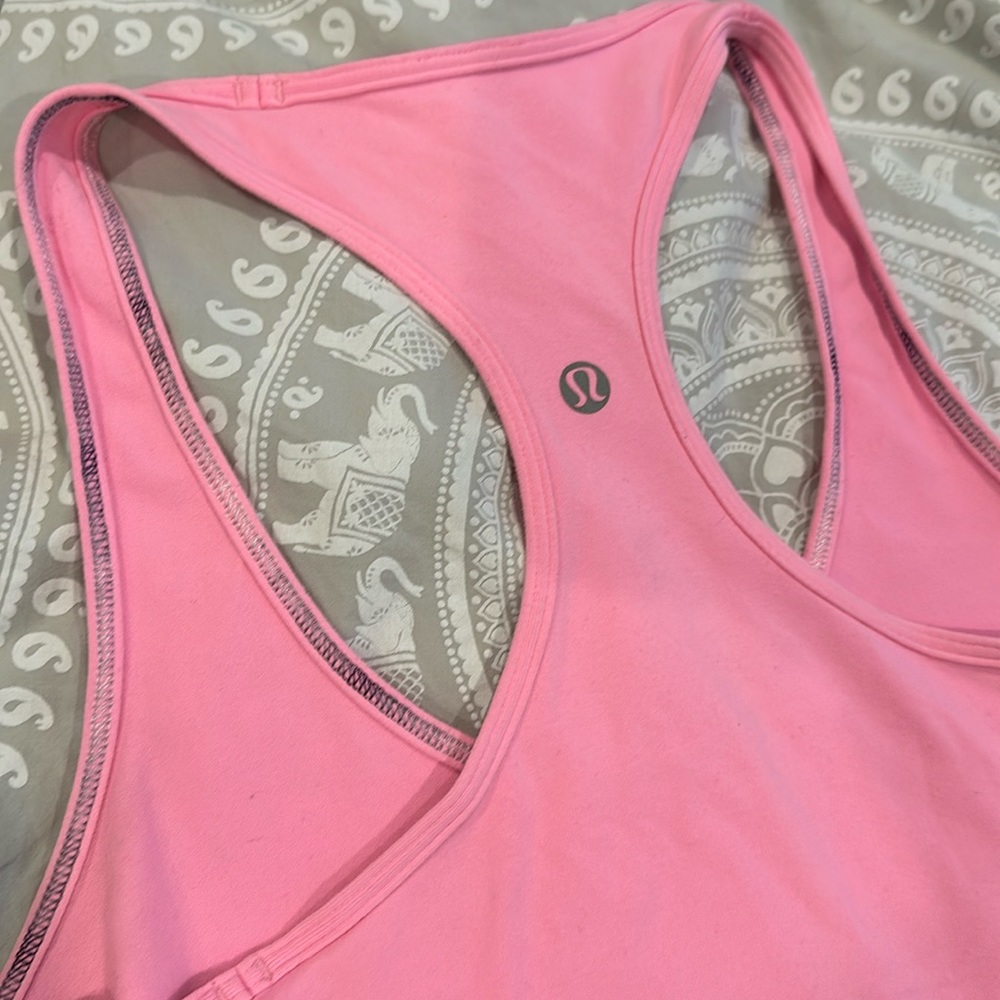 Lululemon Pink Tank